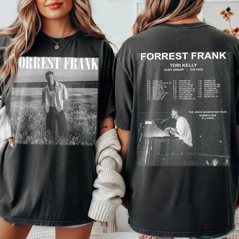 Forrest Frank Jesus Generation Tour 2026 Comfort T-shirt Pepper