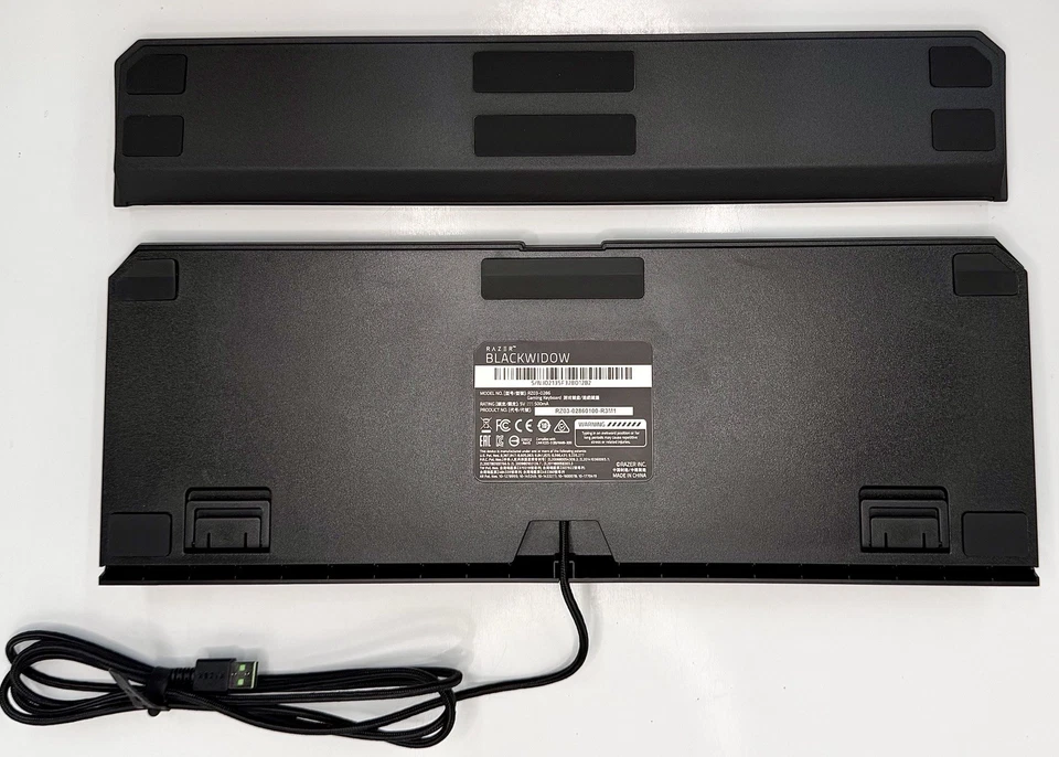 Razer BlackWidow Wired Gaming Mechanical Green Switch Keyboard - Image 3 of 4