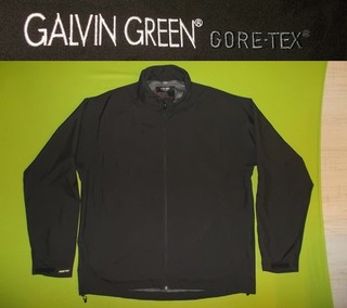 Windcheater Jacket GALVIN GREEN GORE TEX (4XL) (XXXXL) PERFECT !!! Black GOLF