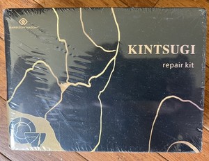 Kintsugi Repair Kit, Food Safe Gold & Silver Kintsugi Kit for Broken Ceramics, G