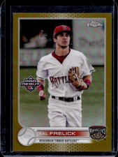 2022 Topps Pro Debut Sal Frelick Chrome Gold Refractor #/50