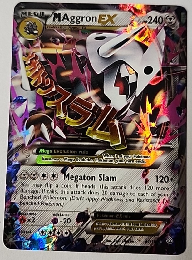 M Aggron EX 94/160 Pokémon XY Primal Clash NM