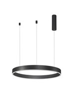 Nova Luce Motif Pendelleuchte 60 Cm Schwarz HöHenverstellbar Dimmbar Cct