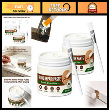 Wood Filler Putty Paste for Furniture Repair, Quick Touch-Up for Tables  Cabine