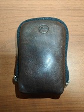 Leica Brown Soft Leather Camera Case/Pouch, size 4.5" x 2.5" x 1"