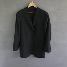 Men Kiton Blazer Grey Wool 40 /L / 48