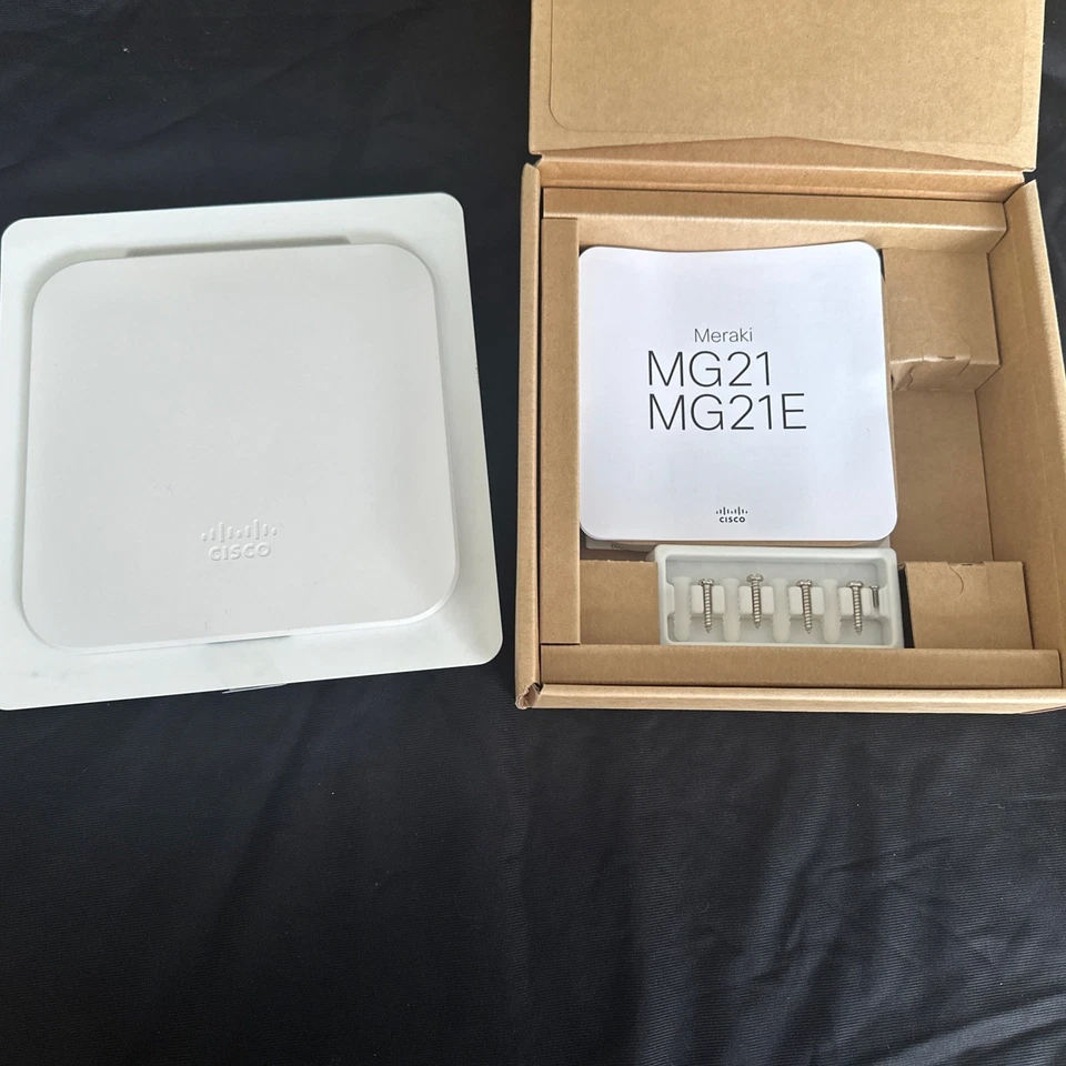 New and Genuine CISCO MERAKI MG21-HW-WW Cellular Gateway - Image 3 of 3