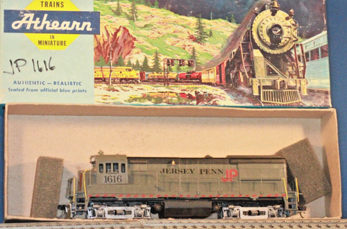 Calcomanías de pintura personalizadas JP HO ATHEARN POWERED GE U18B y concha Jersey Penn #1616 | Zustand: Used