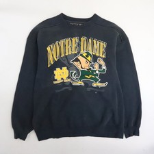 Vintage Notre Dame Fighting Irish Crewneck Sweatshirt Size XL 90s NCAA