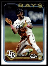 2024 Topps Jose Siri Tampa Bay Rays #436
