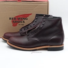 Size 9.5 Men's Red Wing 9419 Beckman Heritage Made in USA Boot Black Cherry