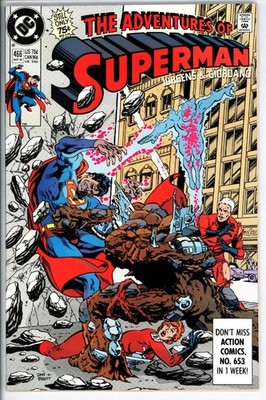 Adventures of Superman #466 1st full app. Hank Henshaw 1990 NM 9.4