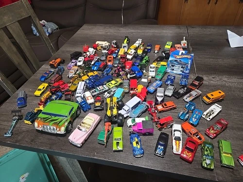 Hot Wheel Match Box Car  Lot With  Other Vintage Cars