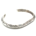 Southwest Sterling Turquoise Hand Stamped 6-6.25" Cuff Bracelet Lot of 4#S5582-5 — photo 6