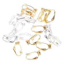 40 Pcs Convertisseur De Boucles D'oreilles En Kit Fabrication Clip