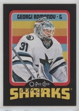 2024 O-Pee-Chee Marquee Rookies Retro Black Border /100 Georgi Romanov #598 1o3