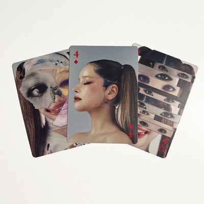 XG Harvey 2026 Seasons Greetings Poker playing Card set of three