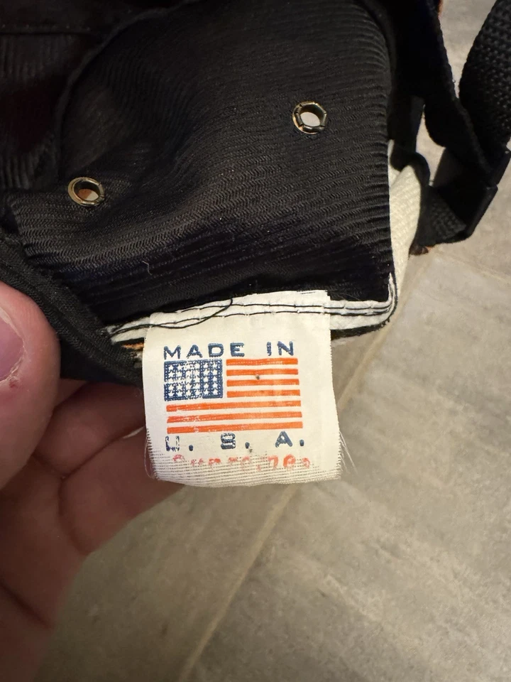 RARO Supreme Zebra 5 Paneles Naranja Gorra de Campamento Sombrero En Naranja De Colección 2011 SS11 OG Foto 4 de 4