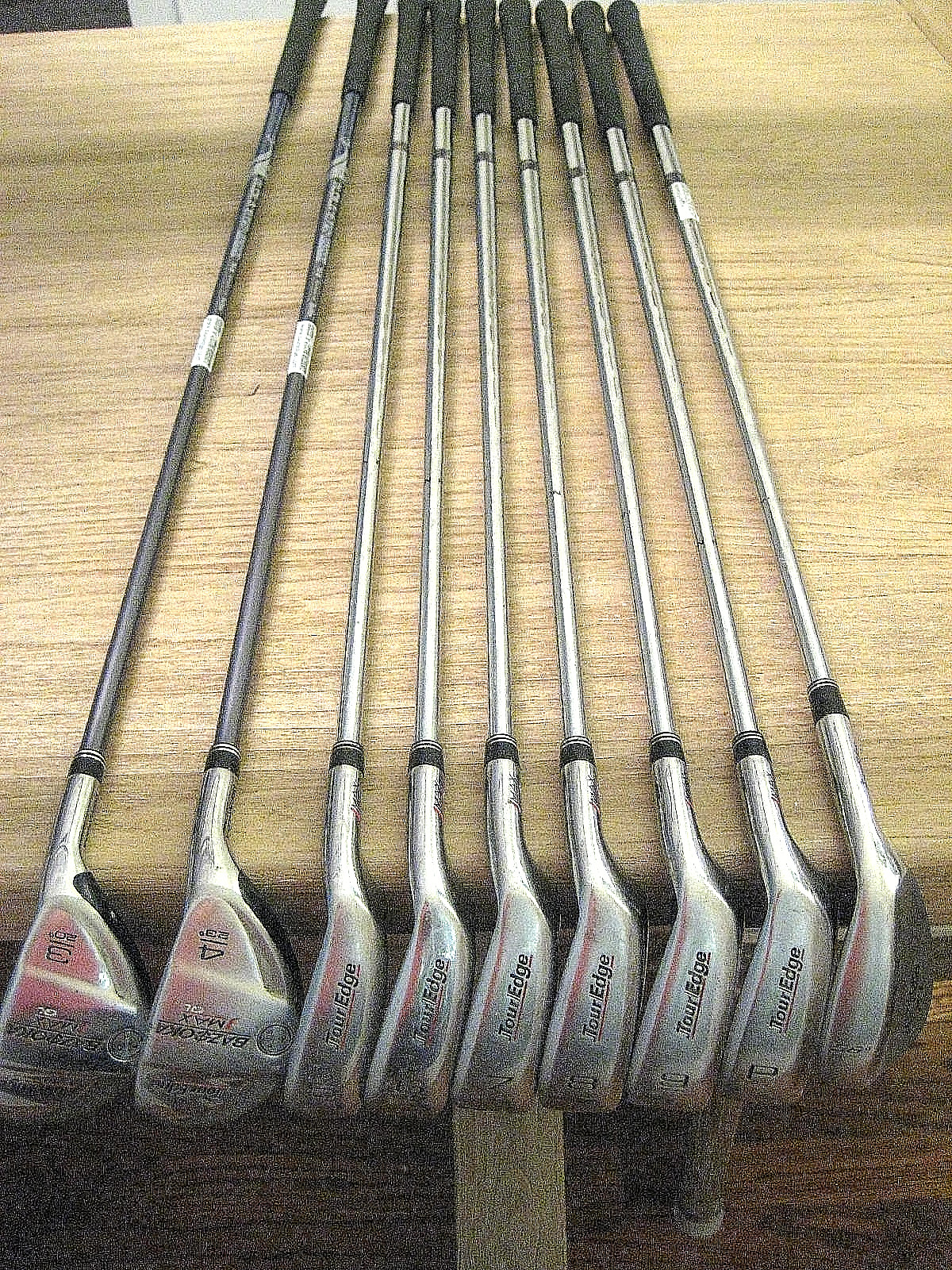 Nice Tour Edge BAZOOKA JMAX QL 9 Club Set; Steel Stiff 5-PW;