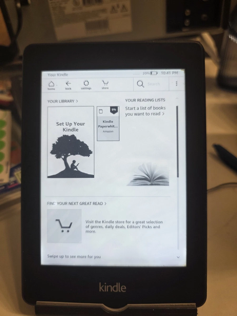 Amazon Kindle Paperwhite (6th Generation) Wi-Fi eBook Readers for