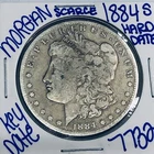 1884 S MORGAN SILVER DOLLAR AUTHENTIC U.S. MINT COIN RARE KEY DATE 7732
