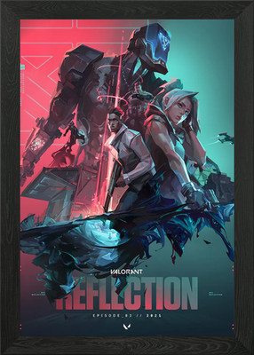 VALORANT Episode 3: Reflexion gerahmtes Wandbild Poster Leinwanddruck Bild