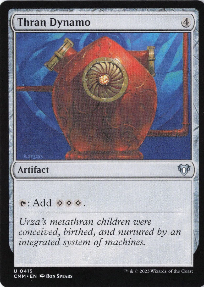 Thran Dynamo Magic: The Gathering Individual Trading Card Games