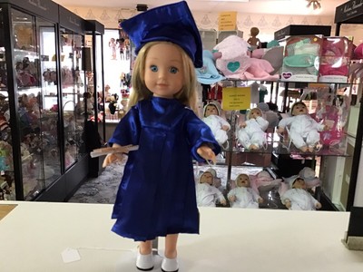 american girl doll graduation gown