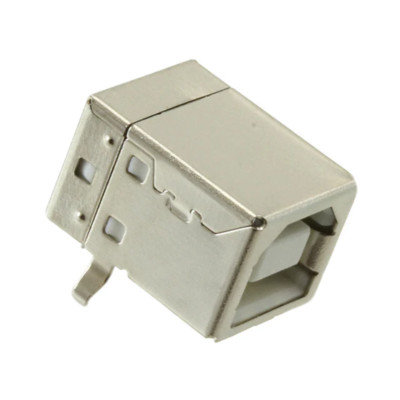 USB-B-S-S-W-TH Connector Receptacle USB2.0 Type 4 Position Through Hole Right An