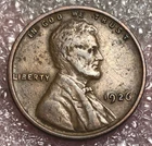 1926 Lincoln Wheat Cent Very Fine Condition Copper Coin Philadelphia One Penny
