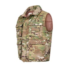 Body Warmer Fishing Hunting Army Combat Military Camo Multicam Padded Vest MTP
