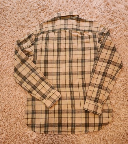 Camicia da lavoro RRL Ralph Lauren Farrell in twill a quadri rosa polverosa e verde/grigio M - Foto 8 di 19
