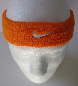 orange nike head tie