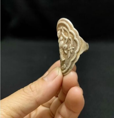Early Collection of Old Silversmith Pure Handmade Little Man Spring Ring - Picture 5 of 9