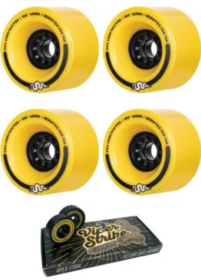 Boa Wheels Constrictor Race Skateboard Wheels - 100mm 76a + bearings