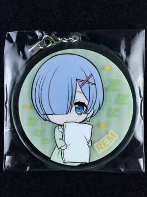 Re Zero kara Hajimeru Isekai Seikatsu Acrylic Strap Key Chain Rem 2 New