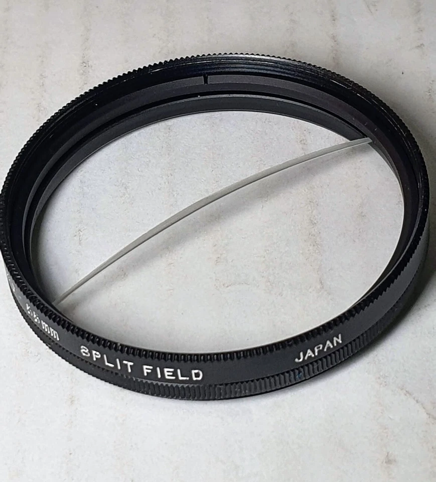 55mm Split Field +1 strength diopter Two Field Special Effects Lens Filter Japan - Image 3 of 4