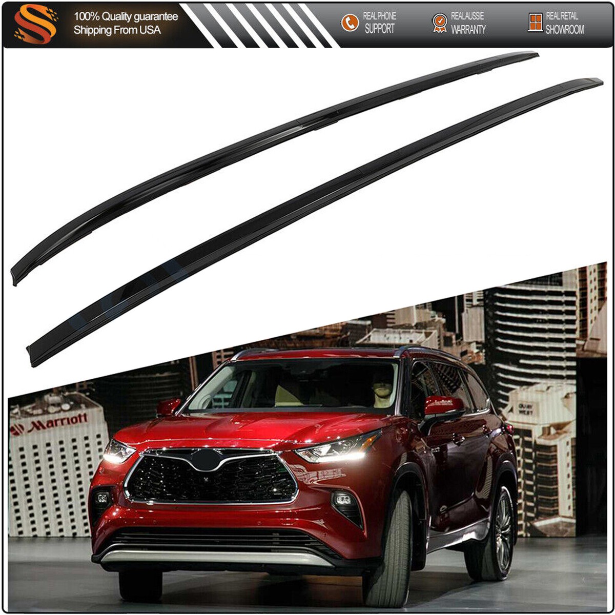 Roof Side Rail For 2020-2022 Toyota Highlander Kluger Roof Rack