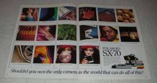 1981 Polaroid SX-70 Camera Ad - Shouldn't You Own