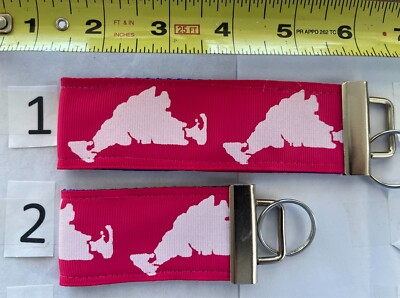 Marthas Vineyard Keychain Oaks Bluff Edgartown Tisbury Gift 4 Him Her Mom Dad