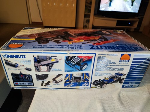 Rarität"80"er Tronico Dünenblitz F13 Bisson Buggy im Maßstab 1:10 von 1985 OVP - Bild 3 von 21