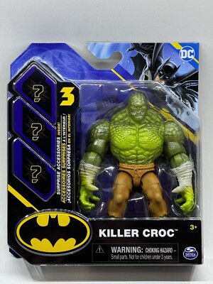 バットマン キラークロック DC Spin Masterフィギュア 海外限定 Spin Master DC Comics Batman Killer Croc with 3 Accessories
