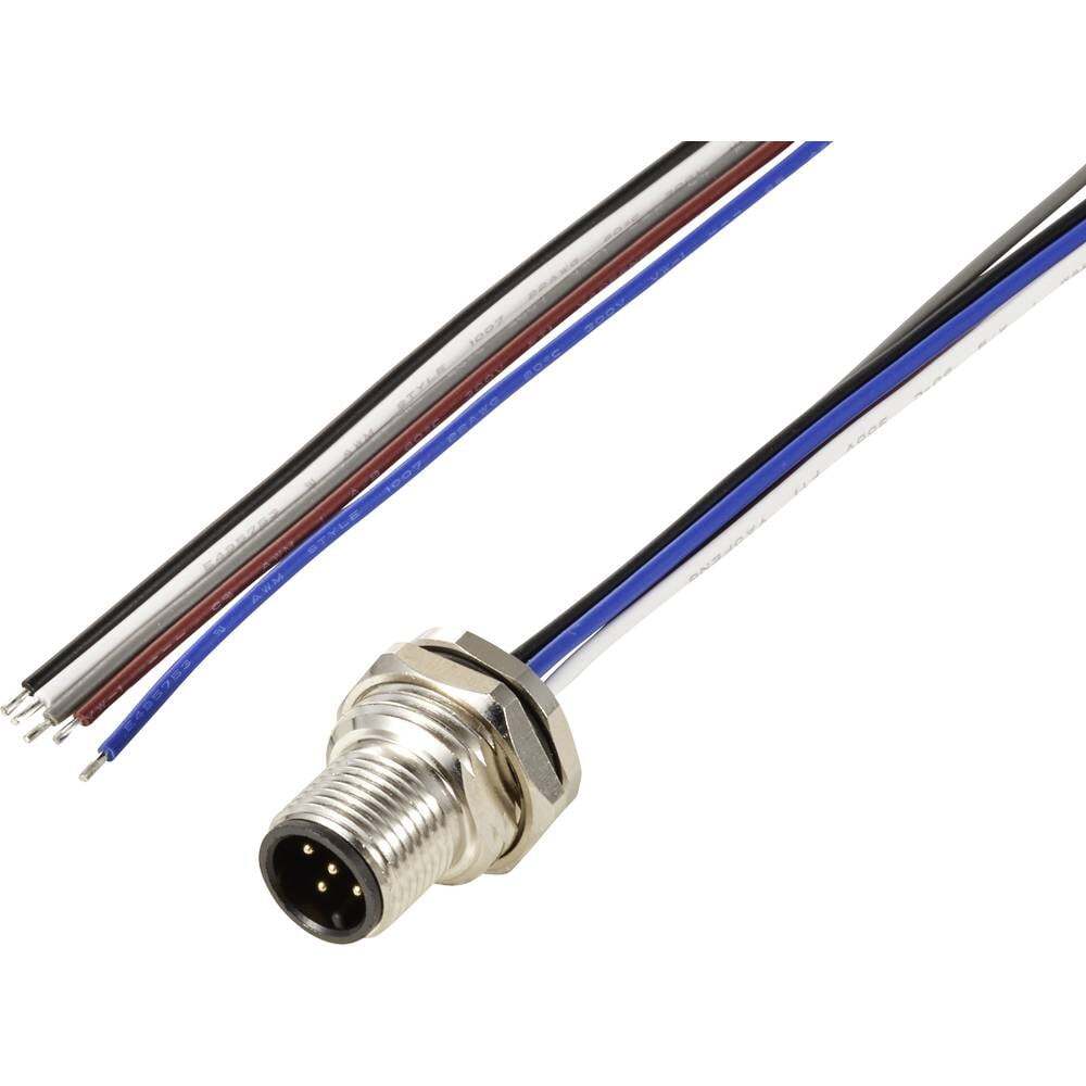 Датчик TRU COMPONENTS TC-12833192Aktor Einbaustecker M12 Stecker Einbau 05 м 2490₽