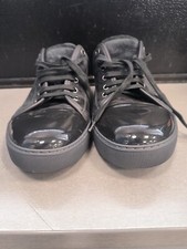 Lanvin bb1 sneakers in velvet and patent leat...