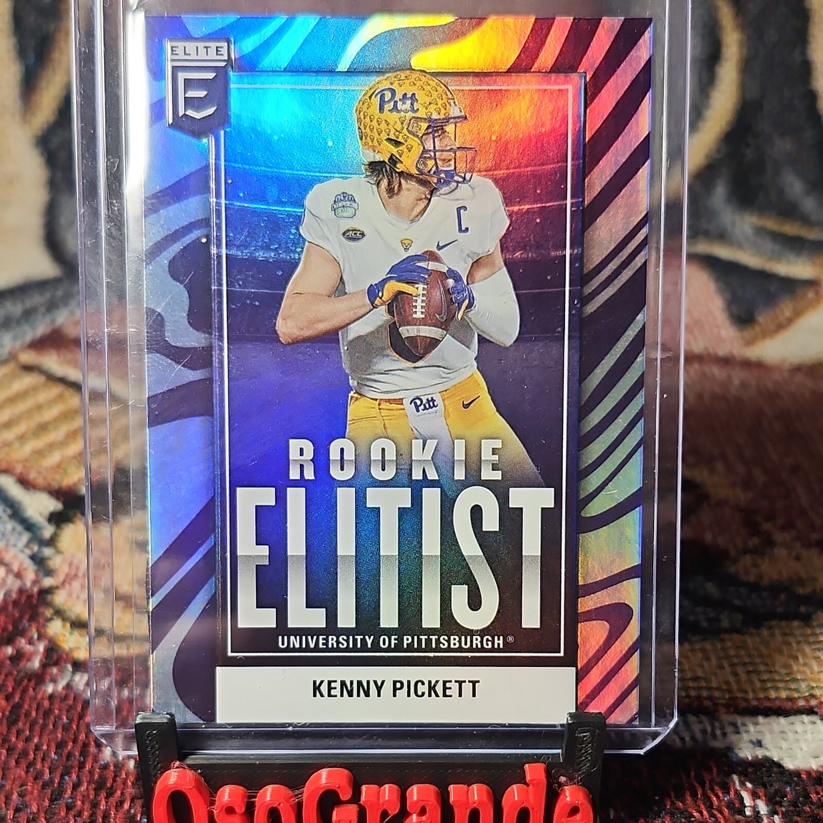 2022 Panini Donruss Elite RE-1 Kenny Pickett Rookie Elitist