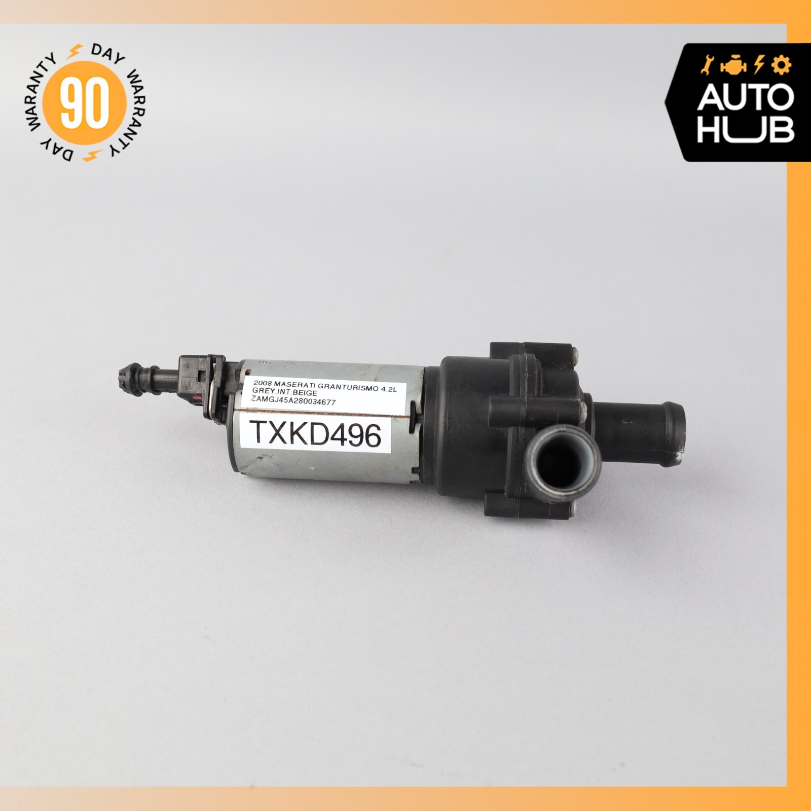 04-19 Maserati GranTurismo M145 Auxiliary AUX Circulation Water Pump OEM