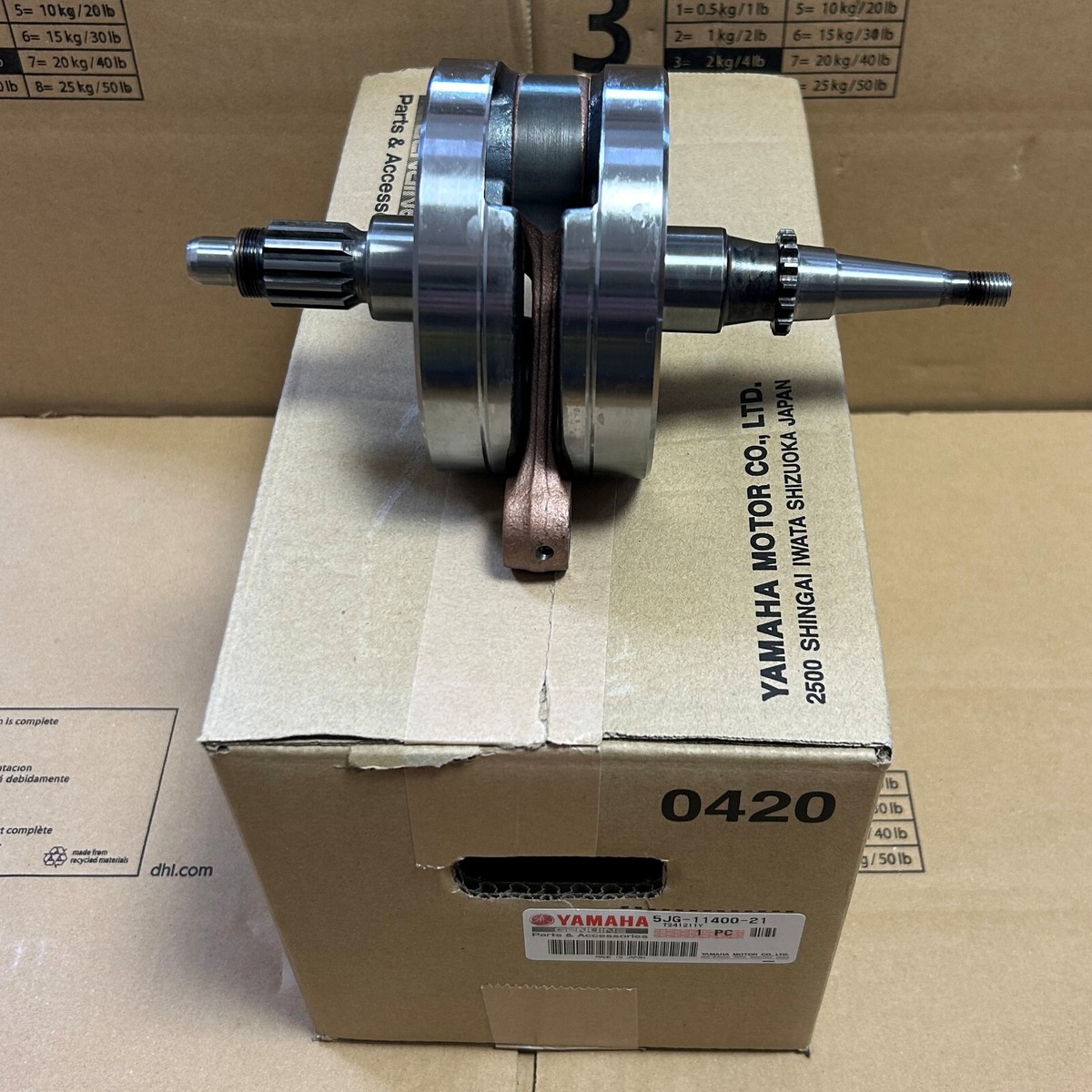 2002 Yamaha Yz426f Engine Motor Crankshaft Crank Shaft for