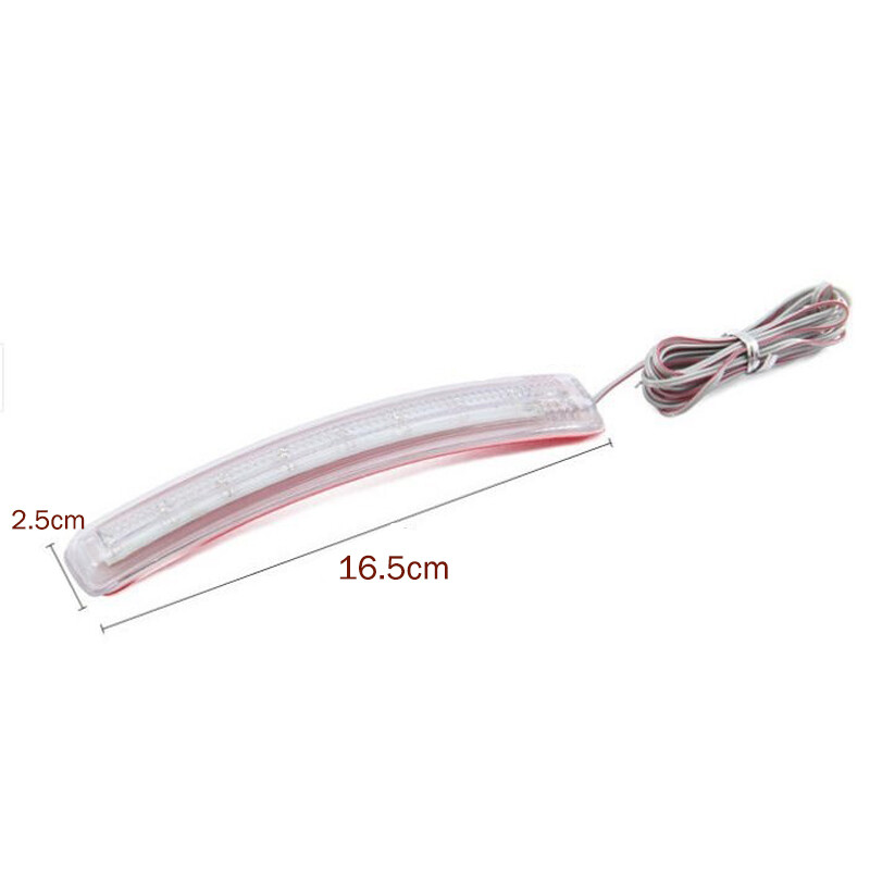 1Pair Refitted Car Auto Side Mirror Amber Indicator Soft Turn Signal