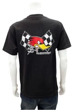 Mr. Horsepower Clay Smith Cams Checkered Flag (95) T-Shirt 100%Cotton Two Colors
