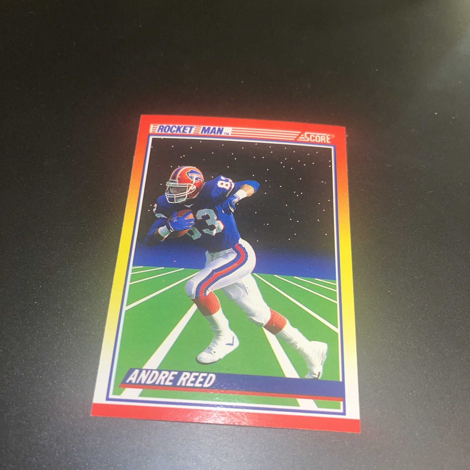 1990 Score #559 Andre Reed Buffalo Bills Rocket Man